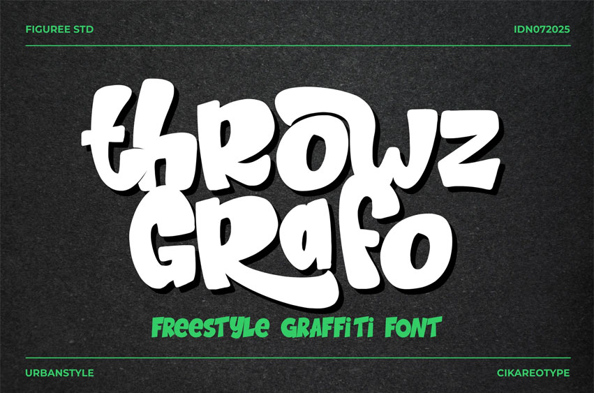 Throwz Graff Font