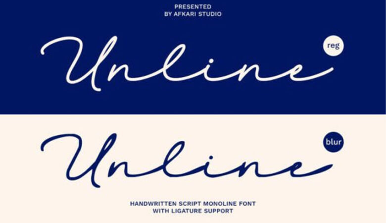 Unline Font
