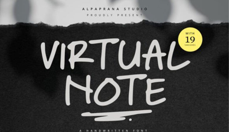 Virtual Note Font