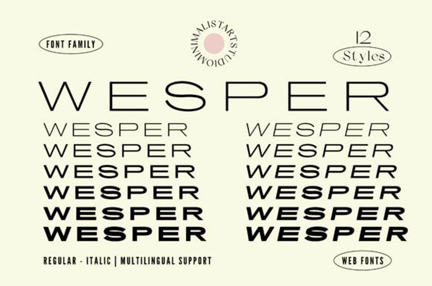 Wesper Font