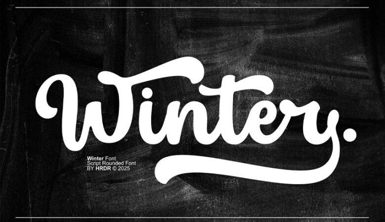 Winter Font