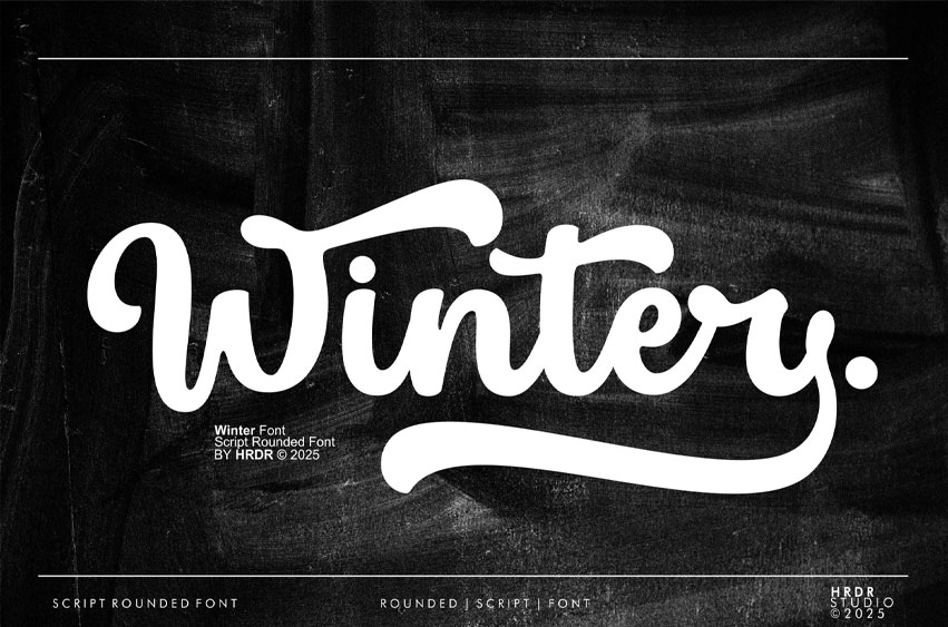 Winter Font