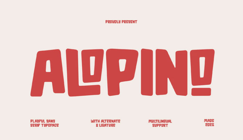 Alopino Font