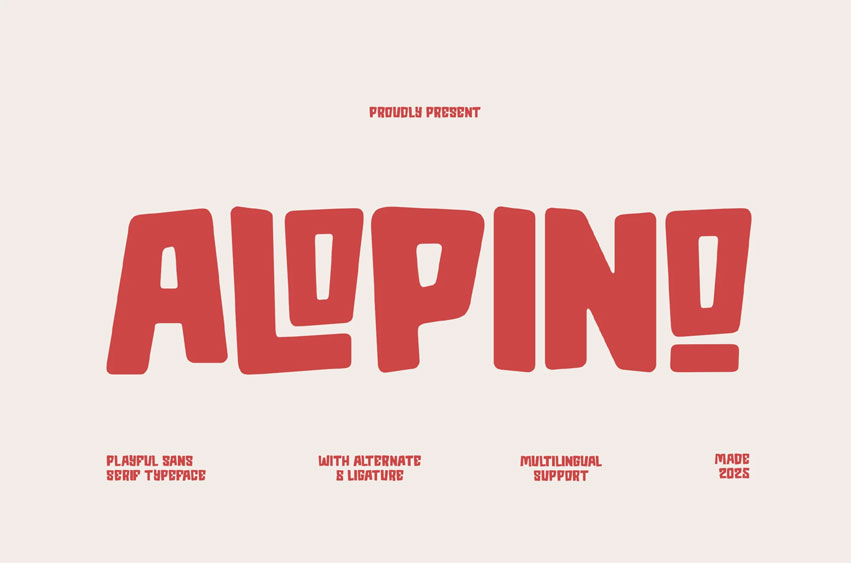 Alopino Font