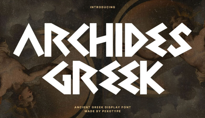 Archides Greek Font