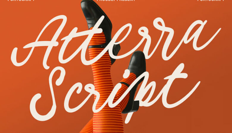 Atterra Script Font