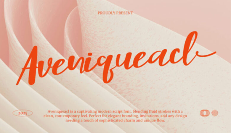 Aveniqueacl Regular Font