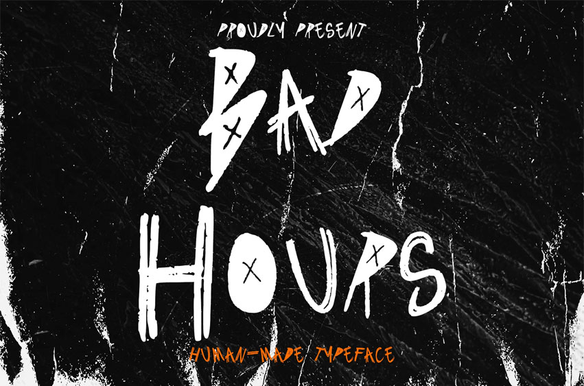 Bad Hours Font