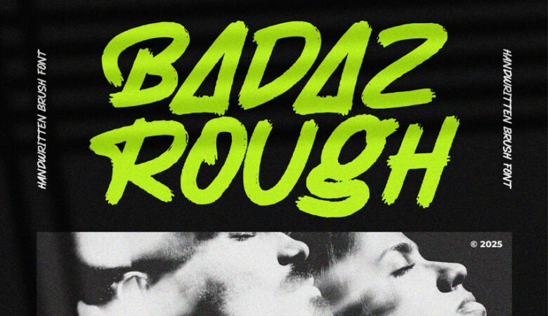 Badaz Rough Font
