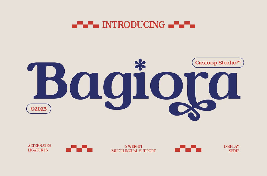 Bagiora Font