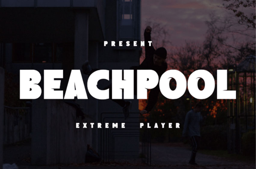 Beachpool Font