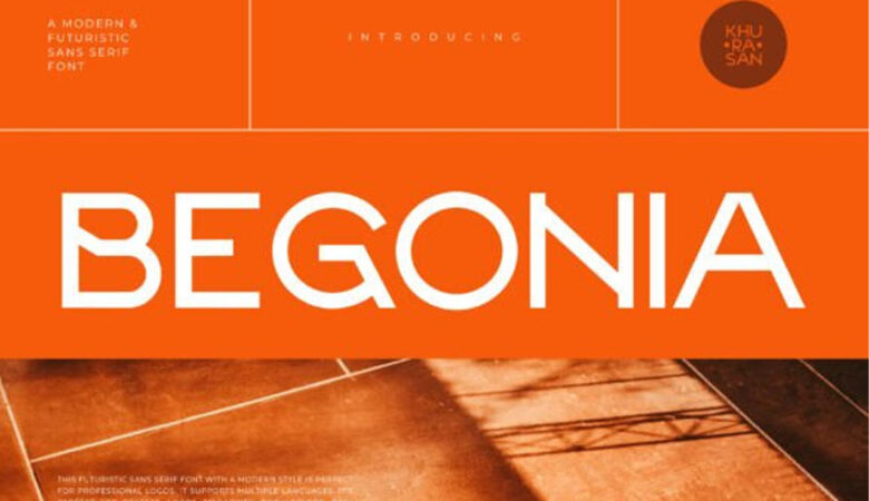 Begonia Font