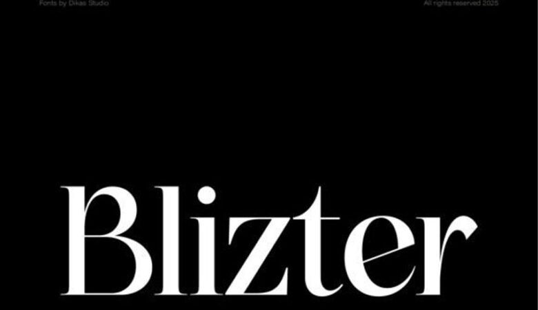 Blizter Regular Font