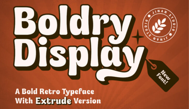 Boldry Display Font