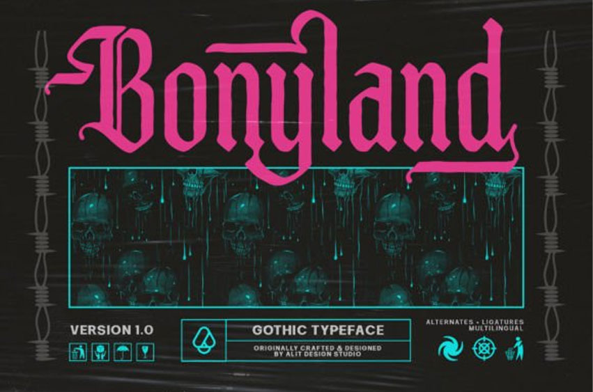 Bonyland Font