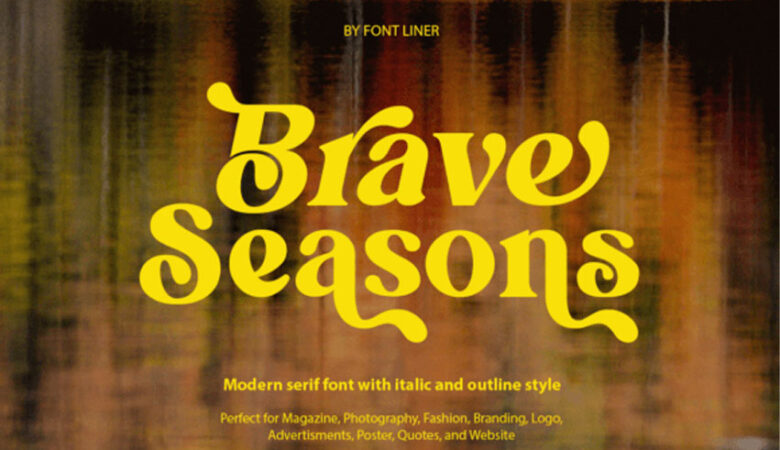 Brave Seasons Font