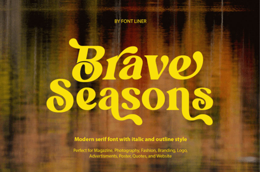 Brave Seasons Font
