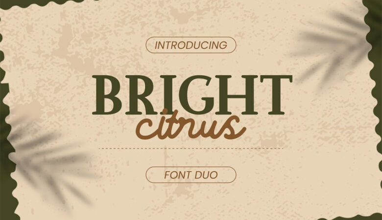 Bright Citrus Font