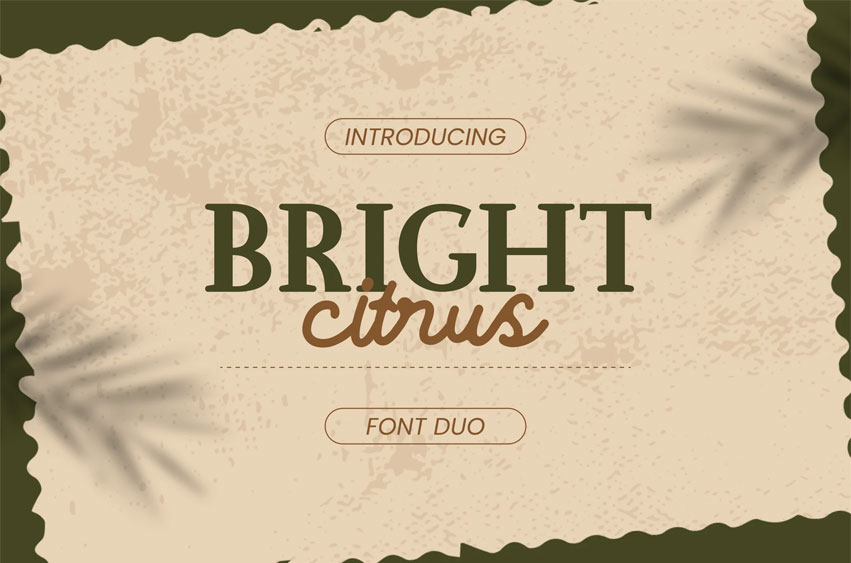 Bright Citrus Font