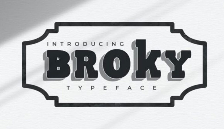 Broky Font