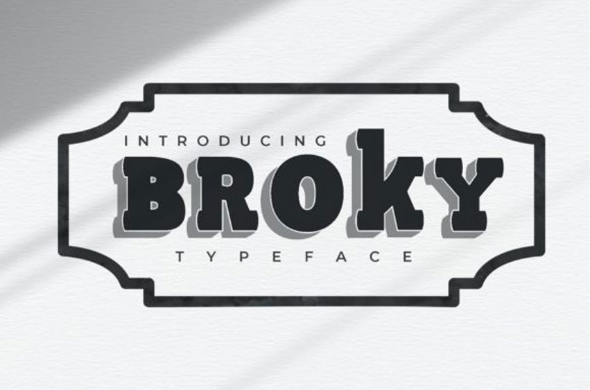 Broky Font