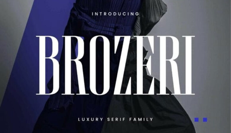 Brozeri Regular Font