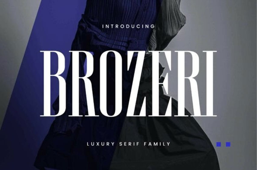 Brozeri Regular Font