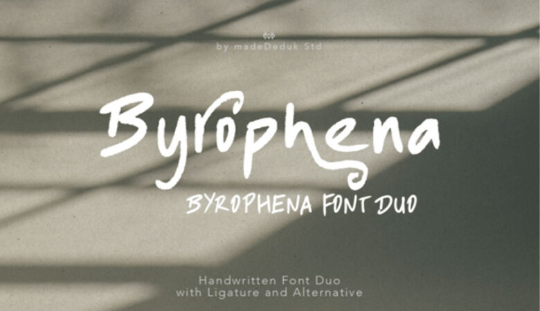Byrophena Font