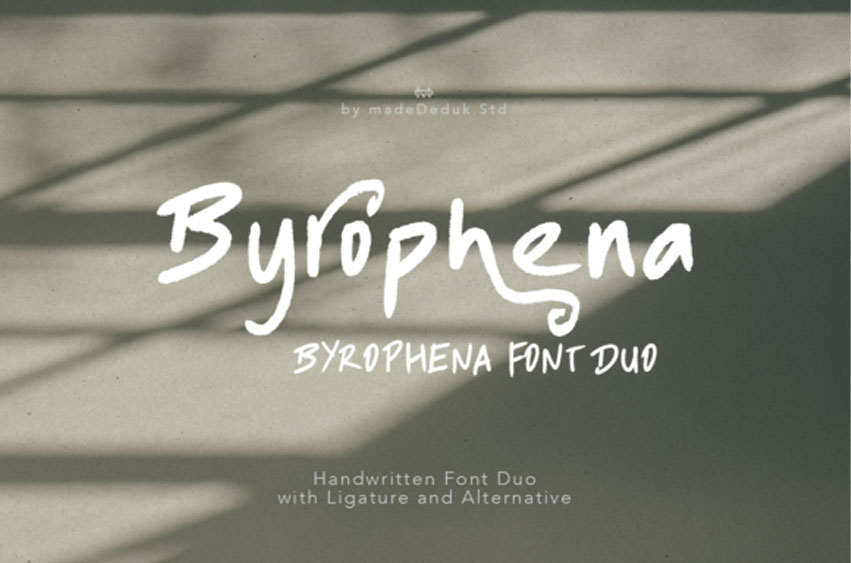 Byrophena Font