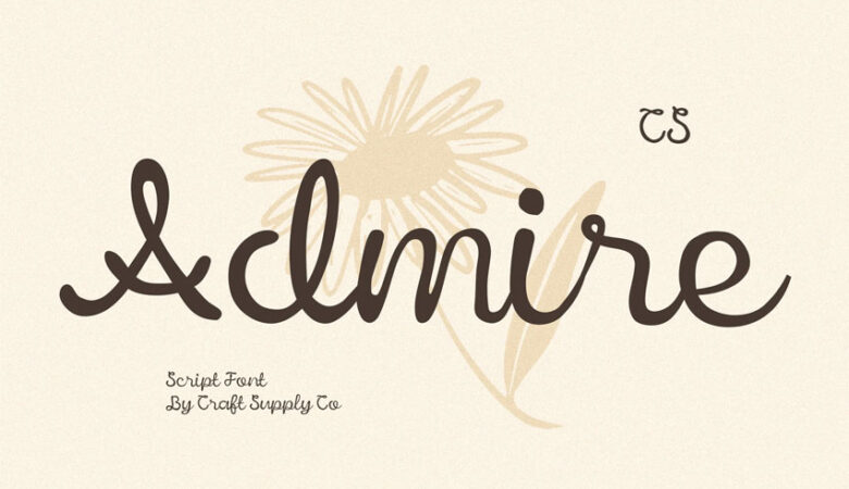 CS Admire Font