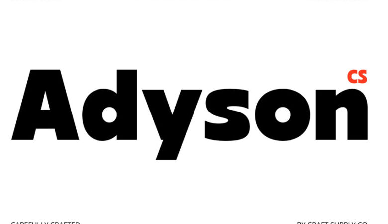 CS Adyson Font