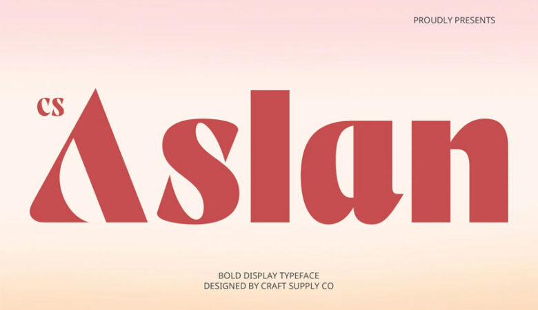 CS Aslan Font