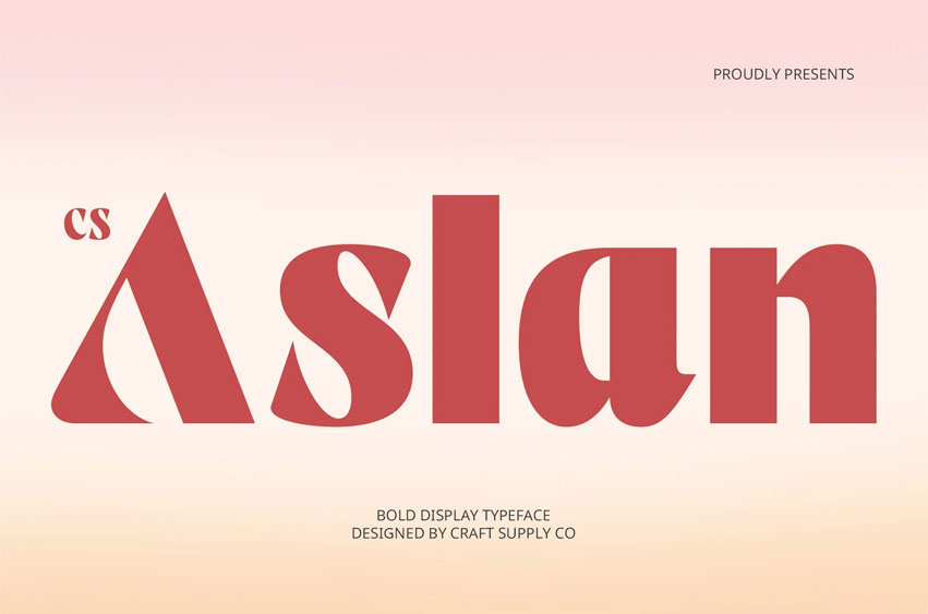 CS Aslan Font