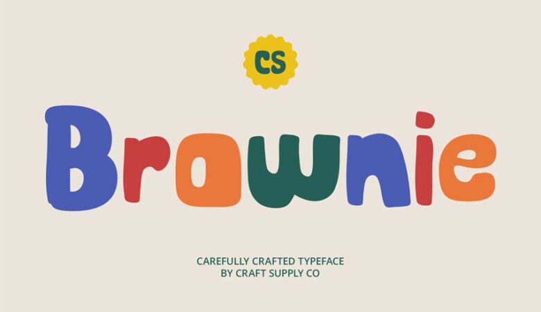 CS Brownie Font