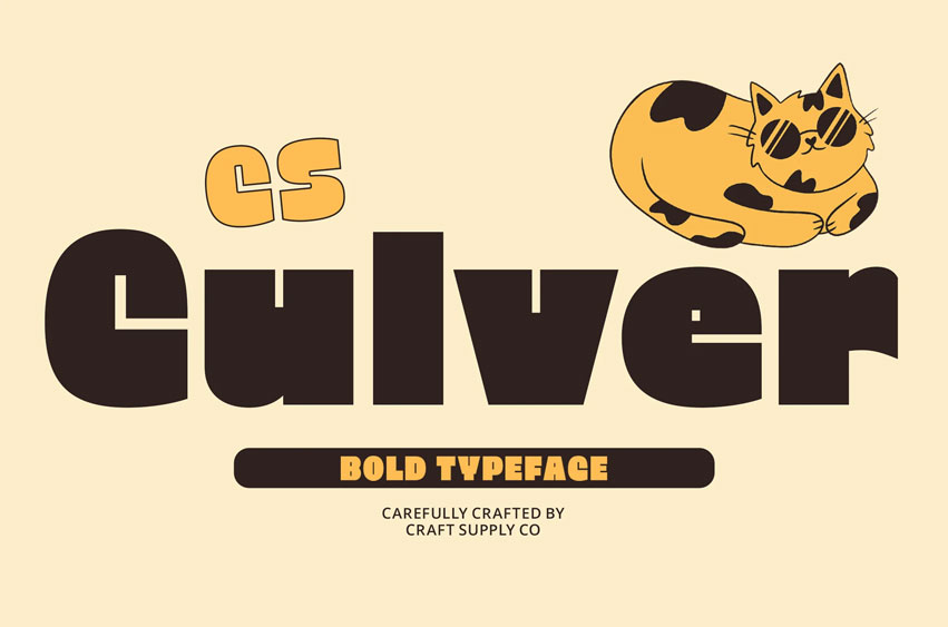 CS Culver Font