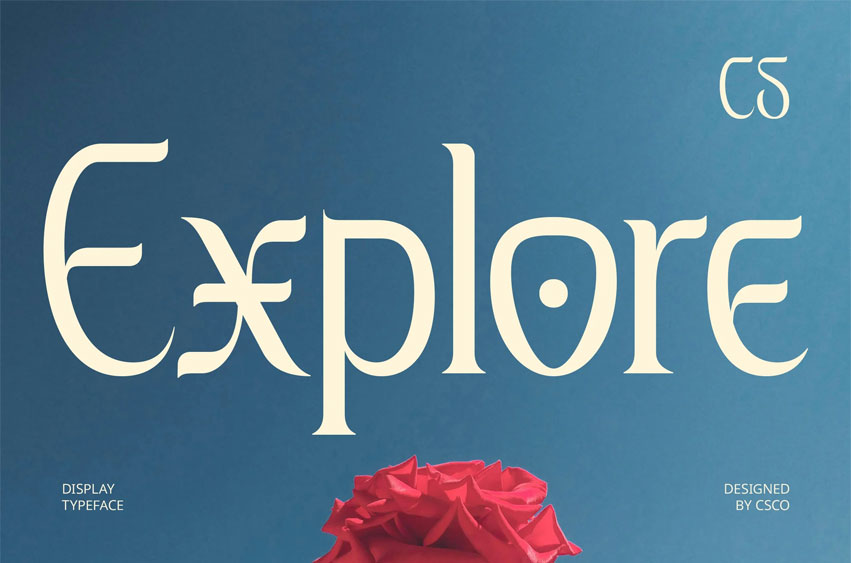 CS Explore Font