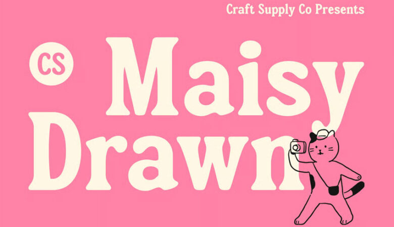 CS Maisy Drawn Font