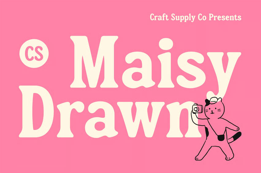 CS Maisy Drawn Font