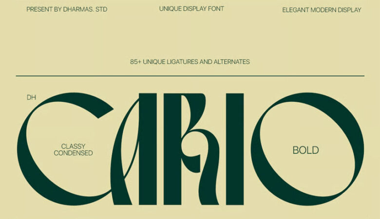 Cario Bold Font