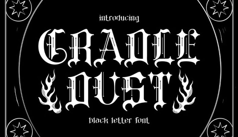 Cradle Dust Font