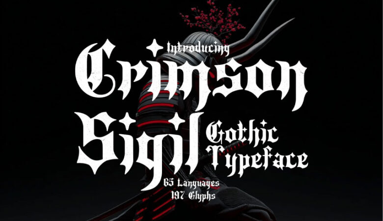 Crimson Sigil Font