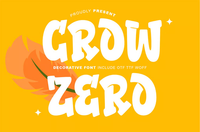 Crow Zero Font