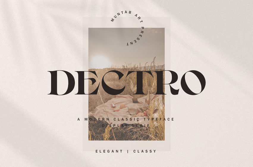 Dectro Font