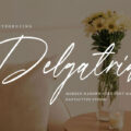 Delgatria Font