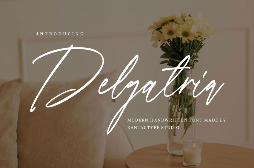 Delgatria Font