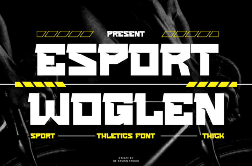 Esport Woglen Font