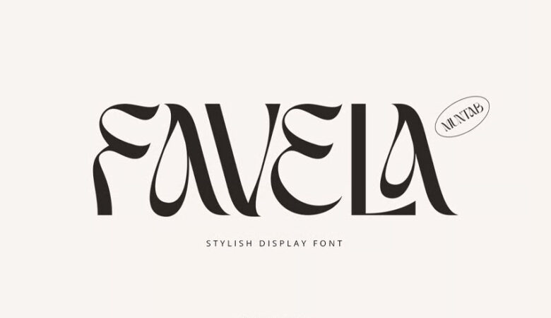 Favela Display Font
