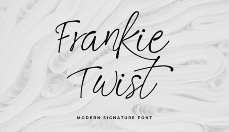 Frankie Twist Font