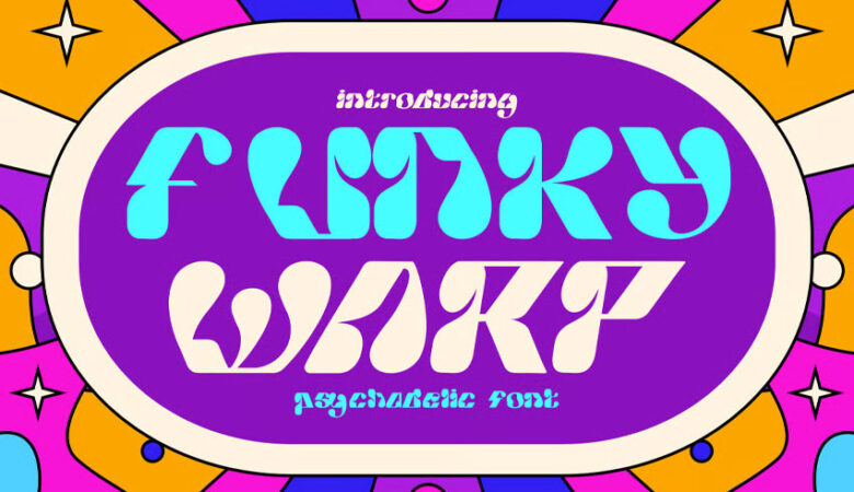 Funky Warp Font