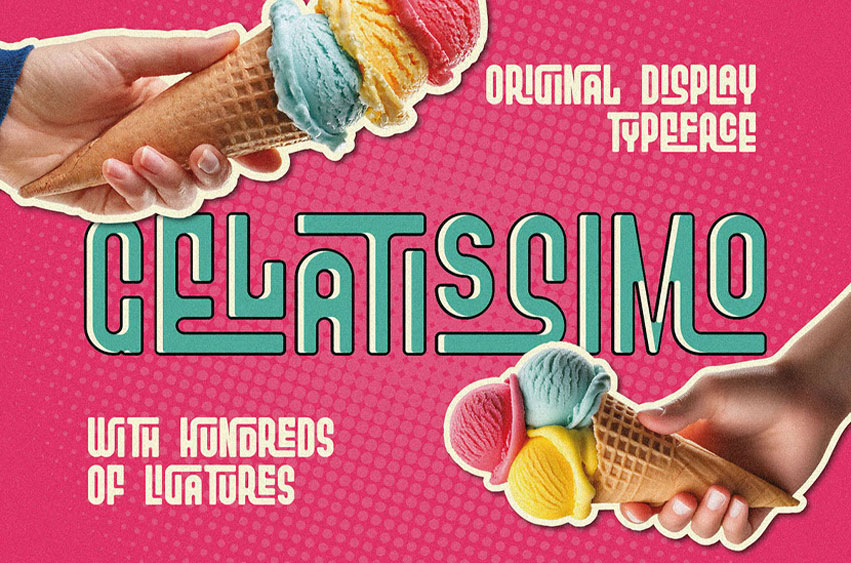 Gelatissimo Font